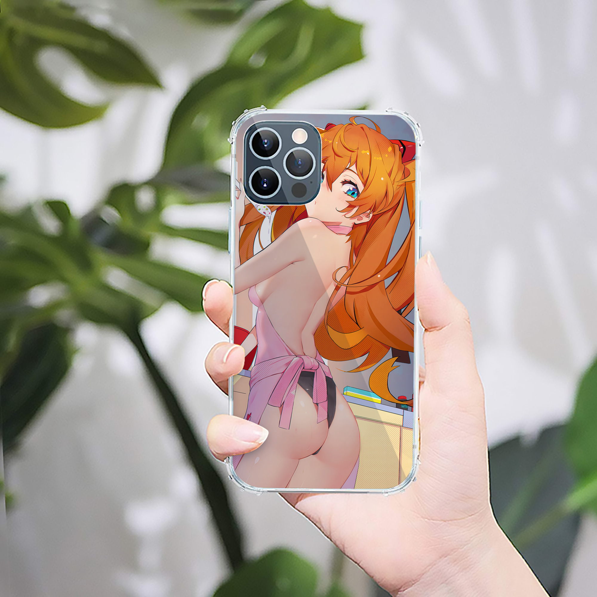 （画像用） EVA 新世紀エヴァンゲリオン 【iPhone 12シリーズ対応】透明スマホケース（クリアソフトケース）
